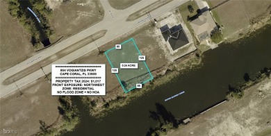 Cape Coral Lakes Area Lot For Sale in Cape Coral Florida