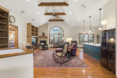 Stunning Custom Home in Rivercut Golf Course. One of the largest