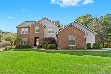 School Lake Home For Sale in Brighton Michigan