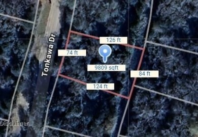 Lake Tonkawa Lot For Sale in Normangee Texas