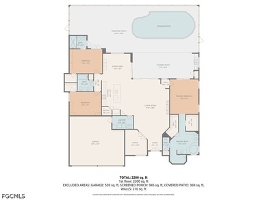 NO FLOOD ZONE. South Western rear exposure Custom Hallmark built - photo 3