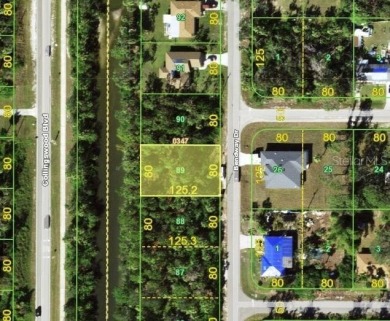 Port Charlotte Waterway Lakes Area Lot For Sale in Port Charlotte Florida