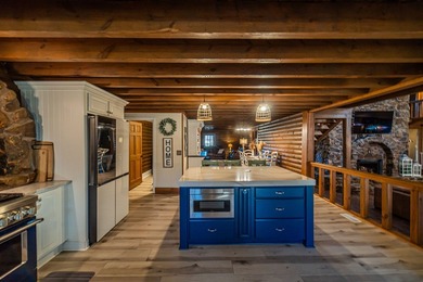 The spacious, one of a kind log cabin home is wonderfully - photo 37