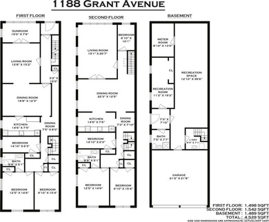 Welcome to 1188 Grant Avenue, a spacious two-family property - photo 45