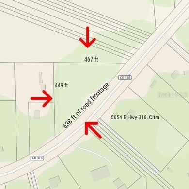 Black Sink Prairie Lake Acreage For Sale in Citra Florida