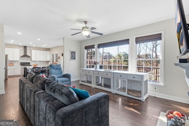 Beautiful brick front 4 bedroom, 4 full bathroom home featuring