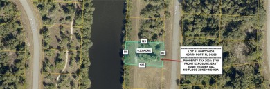Northport Waterway Lakes and Canals Lot For Sale in North Port Florida