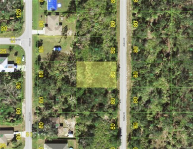 Port Charlotte Waterway Lakes Area Lot For Sale in Port Charlotte Florida
