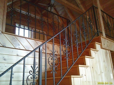 Beautiful country log home on 14 acres treated like a park. Many - photo 12