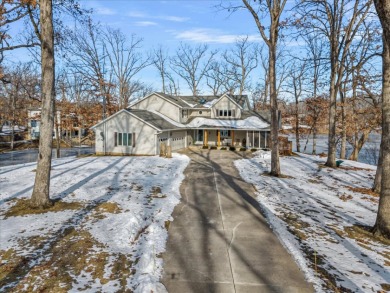 Beyers Lake Home with Incredible Views - Lake Home For Sale in Pana, Illinois