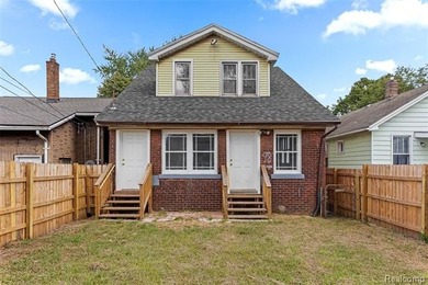 Detroit River Home For Sale in River Rouge Michigan