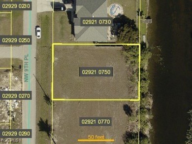 Cape Coral Lakes Area Lot For Sale in Cape Coral Florida