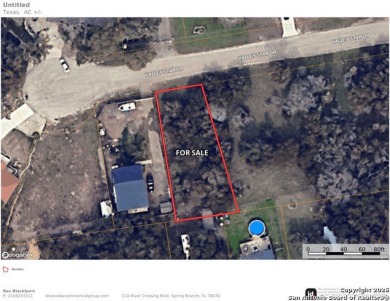 Canyon Lake Lot For Sale in Canyon Lake Texas