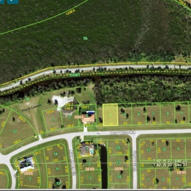 Burnt Store Lakes  Lot For Sale in Punta Gorda Florida