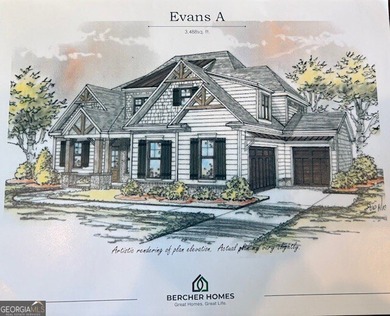 BERCHER HOMES Evans A UNDER CONSTRUCTION. The floorplan that - photo 1