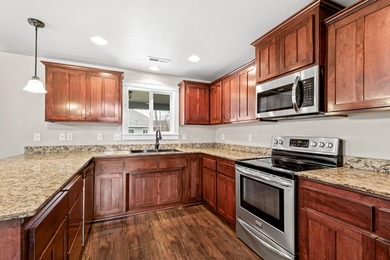 Beautiful single level custom home built by Horton Homes and