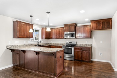 Beautiful single level custom home built by Horton Homes and