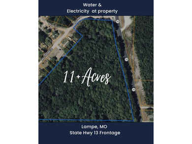 Table Rock Lake Acreage For Sale in Lampe Missouri