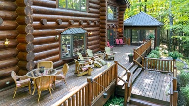 Magnificent Montana Full Log Home! 300 feet of frontage on - photo 6