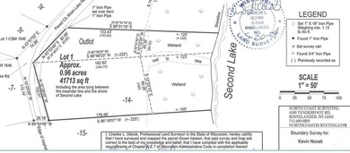 Moen Chain of Lakes Lot For Sale in Rhinelander Wisconsin