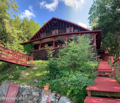 Come explore Camp Red Roost, a chalet-style camp, located on the - Lake Home For Sale in Caroga, New York
