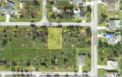 Port Charlotte Waterway Lakes Area Lot For Sale in Port Charlotte Florida