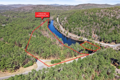 509' on Schroon River with mini island  - Lake Acreage For Sale in Chestertown, New York