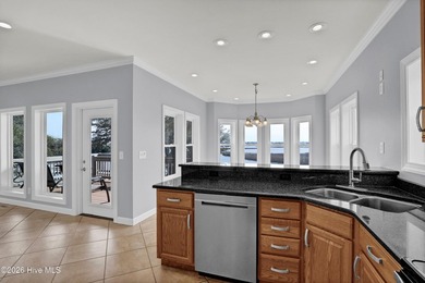 Custom built waterfront home with breathtaking views over the