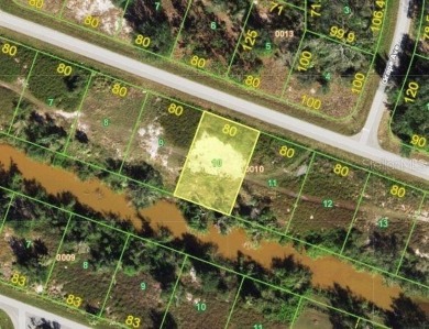 Peace River Lot For Sale in Punta Gorda Florida