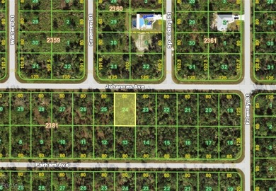 Port Charlotte Waterway Lakes Area Lot For Sale in Port Charlotte Florida