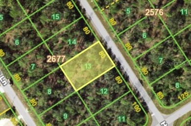 Port Charlotte Waterway Lakes Area Lot For Sale in Port Charlotte Florida