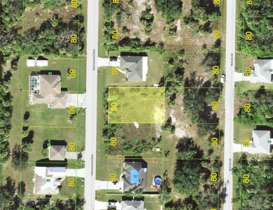 Port Charlotte Waterway Lakes Area Lot For Sale in Port Charlotte Florida