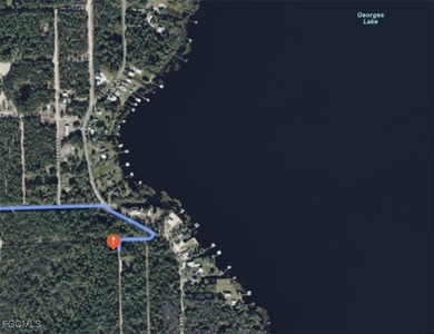 Georges Lake Lot For Sale in Florahome Florida