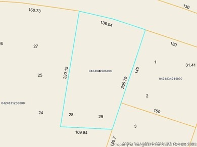 Sandy Run Lake Lot For Sale in Fayetteville North Carolina