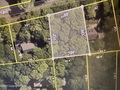 Arrowhead Lake Lot For Sale in Pocono Lake Pennsylvania