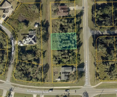 Northport Waterway Lakes and Canals Lot For Sale in North Port Florida