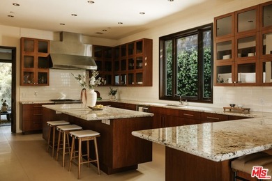Perched on a private promontory deep within the Santa Monica - photo 4