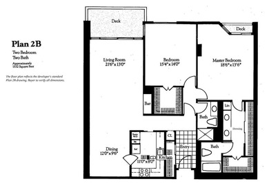 Seldom on the market. A 7th-floor two-bedroom, two-bath at 101 - photo 47