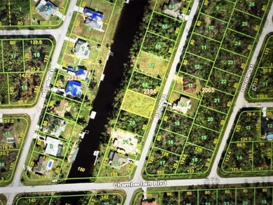 Port Charlotte Waterway Lakes Area Lot For Sale in Port Charlotte Florida