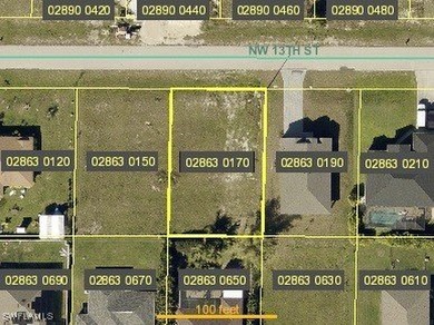 Cape Coral Area Lot For Sale in Cape Coral Florida