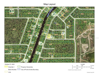 Port Charlotte Waterway Area Lot For Sale in Port Charlotte Florida
