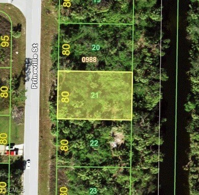 Port Charlotte Waterway Lakes Area Lot For Sale in Port Charlotte Florida