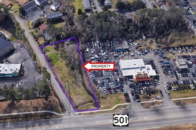 This prime corner lot for sale on Highway 501 and 3rd Ave N in - photo 1