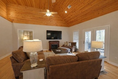 Fully furnished golf course home in gated Shiloh Falls! This
