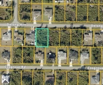 Northport Waterway Lakes and Canals Lot For Sale in North Port Florida