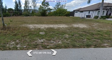 Cape Coral Lakes Area Lot For Sale in Cape Coral Florida