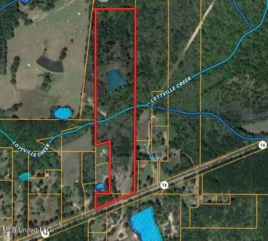 (private lake, pond, creek) Acreage For Sale in Canton Mississippi