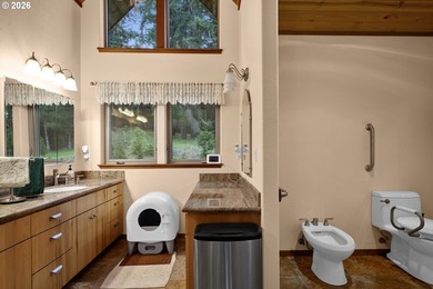 Stunning custom cedar home on 5 level acres offering the perfect - photo 37