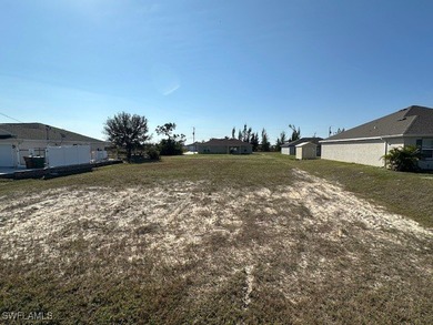 Cape Coral Area Lot For Sale in Cape Coral Florida