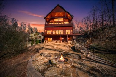 Custom luxury mountain-style home on Lake Lanier, located in the - photo 9